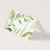 鹿と離れ赤ちゃんシャワー誕生日テーブル番号 (裏面)