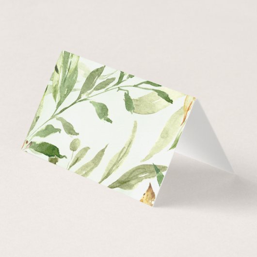 鹿と離れ赤ちゃんシャワー誕生日テーブル番号 (裏面)