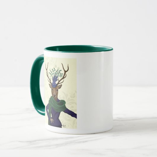 鹿と魅惑2 マグカップ (正面左)