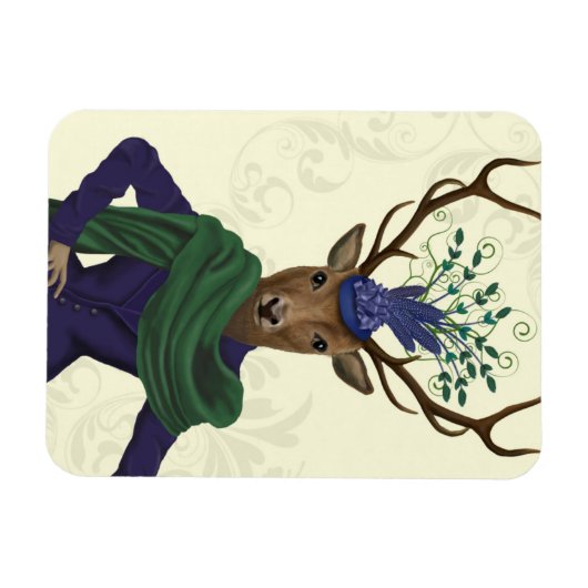 鹿と魅惑2 マグネット (横)