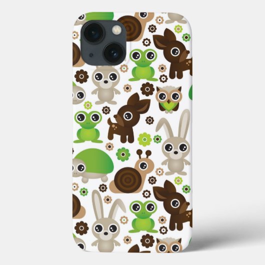 鹿のカメのバニーの壁紙 Case-Mate iPhoneケース (裏面)
