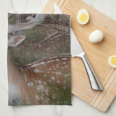 鹿のキッチンタオル キッチンタオル (四つ折り)