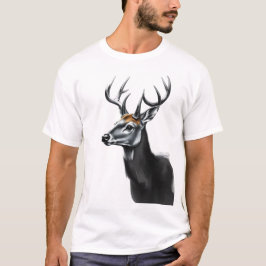 鹿のデザインTシャツ 5 Tシャツ