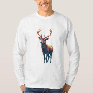 鹿のデザインTシャツ 8 Tシャツ