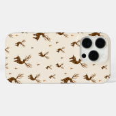 鹿のパターン Case-Mate iPhoneケース (裏面 (横))