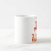 鹿のマグを殺すのが好きだ コーヒーマグカップ (中央)