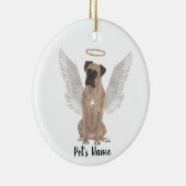 鹿のマスクのボクサー追悼記念 セラミックオーナメント (右)