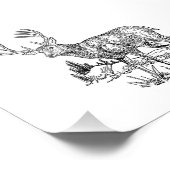 鹿の丘 フォトプリント            (角)