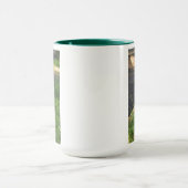 鹿の写真マグカップ マグカップ (中央)