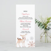 鹿の冬の雪片ONEderland誕生日メニュー メニュー (スタンド正面)