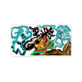 鹿の冬 ラベル (正面)