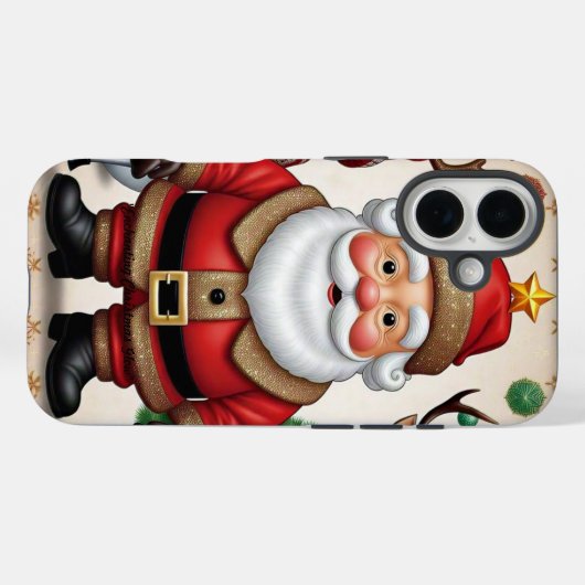 鹿の冬 Case-Mate iPhoneケース (裏面 (横))