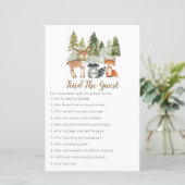 鹿の動物の冒険ウッドランドのゲストゲームを見つける (スタンド正面)