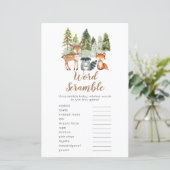 鹿の動物の冒険キャンパーワードスクランブル (スタンド正面)