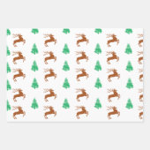 鹿の包み紙 ラッピングペーパーシート (正面2)