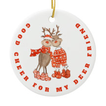 鹿の友だちの名前にかわいい応援