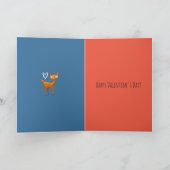 鹿の友人バレンタインカード シーズンカード (内部)