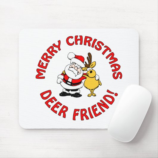 「鹿の友」の口 マウスパッド (マウス)