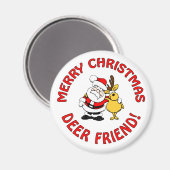 「鹿の友」磁石 マグネット (正面/裏面)