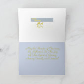 鹿の反射 カード (内部)