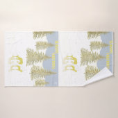 鹿の反射 バスタオル (バスタオル)