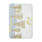 鹿の反射 バスマット (正面縦)