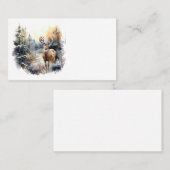 鹿の名刺 名刺 (正面/裏面)