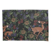 鹿の子葉柄 枕カバー (正面)