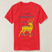 鹿の季節 Tシャツ (デザイン正面)