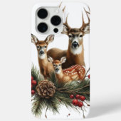 鹿の家族 Case-Mate iPhoneケース (裏面)