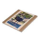 鹿の愛 タイル (側面)