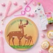 鹿の愛 ペーパープレート (パーティー)