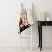 鹿の感じ母を息子に圧倒する シェルパブランケット (インサイチュ)