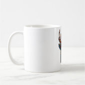 鹿の曼荼羅 コーヒーマグカップ (左)