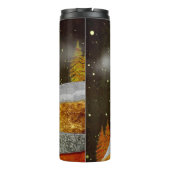 鹿の月の風景 タンブラー (裏面)