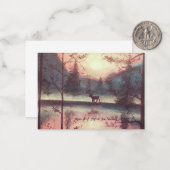 鹿の木 ノートカード (正面/裏面インサイチュ)