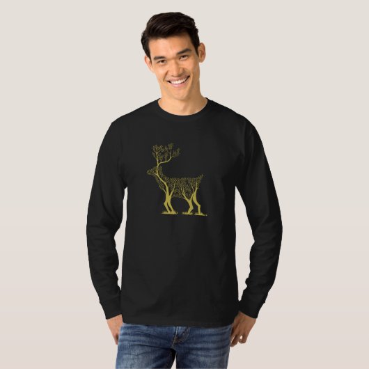 鹿の木 Tシャツ (正面フル)