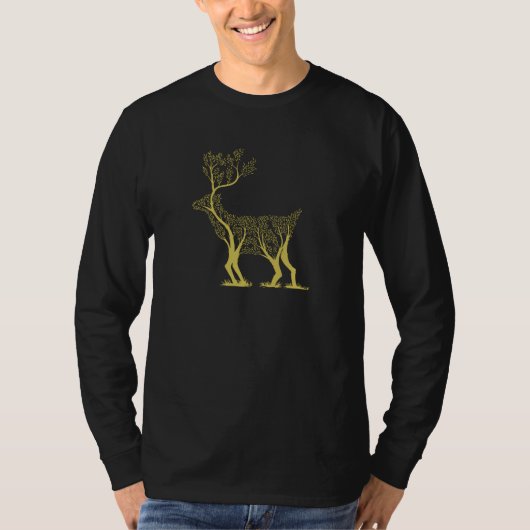 鹿の木 Tシャツ (正面)