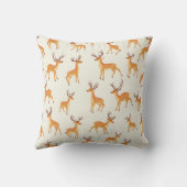 鹿の枕クッションだ。 クッション (裏面)