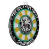 鹿の森の目標の壁の装飾 ダーツボード (正面左)