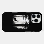 鹿の森の野生生物 iPhoneケース (裏面横)