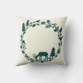 鹿の森サークル クッション (裏面)