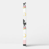 鹿の模様，ベビー鹿，ボホ，花，お名前 Case-Mate iPhoneケース (裏面 / 右)