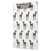 鹿の模様，ベビー鹿，ボホ，花，月 クリップボード (左)