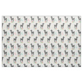 鹿の模様，ベビー鹿，ボホ，花，月 ファブリック (ファットクウォーター)