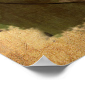 鹿の横断 ポスター (角)