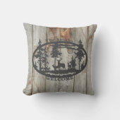 鹿の歓迎枕 クッション (正面)