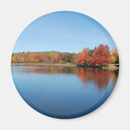 鹿の湖 マグネット (正面)