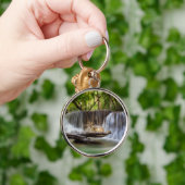 鹿の滝とエラワンリラックスの滝 キーホルダー (手)