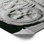 鹿の狩りを描いたレリーフ、 浮き彫り ポスター (角)